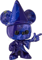 Funko Pop! Disney Fantasia Sorcerer Mickey Mouse (Aprendiz de Feiticeiro) edição especial Art Series