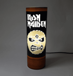 Abajur Luminária Bivolt Iron Maiden II