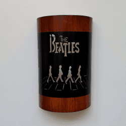 Abajur Luminária Arandela de Parede The Beatles