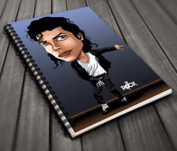 Caderno Michael Jackson
