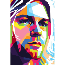 Placa Decorativa Kurt Cobain