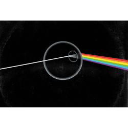 Placa Decorativa Pink Floyd The Dark Side of the Moon