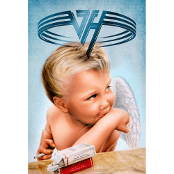 Placa Decorativa Van Halen 1984