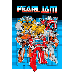 Placa Decorativa Pearl Jam