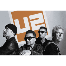 Placa Decorativa U2