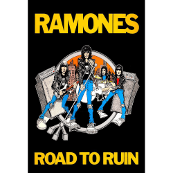 Placa Decorativa Ramones Road To Run