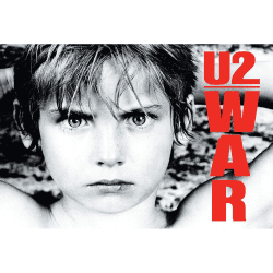 Placa Decorativa U2 War