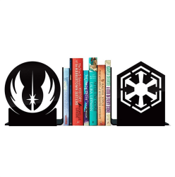 Aparador de Livros Star Wars - Jedi vs Sith