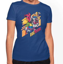 Camiseta Geek Feminina Dogvenger Vingadogs Vingadores 7 Cores