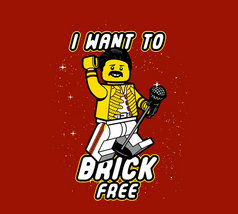 Camiseta Rock Queen I Want to Brick Free Premium