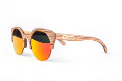 Óculos Solar de Madeira Xilema Wood Rio Vermelho
